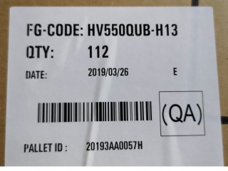 HV550QUB-H13