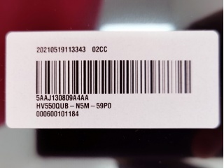 HV550QUB-N5M